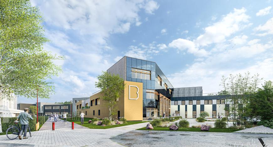 Vue du projet du nouveau campus
