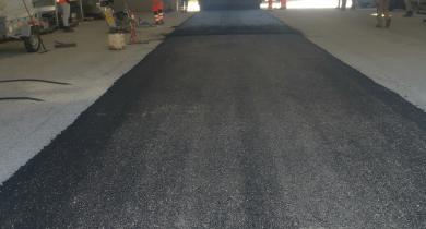 Construction de la planche d’essai en GBƐ+