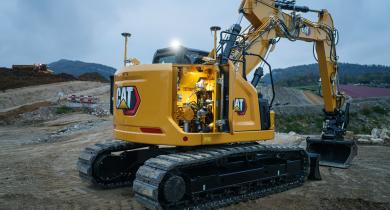 Nouvelle pelle à rayon réduit de 20 tonnes, la Cat® 319 de Caterpillar