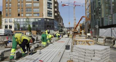 Croissance modérée des TP au mois de janvier 2025