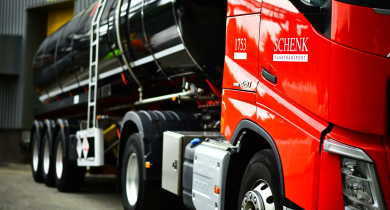 L’une des activités de Schenk UK concerne le transport du bitume