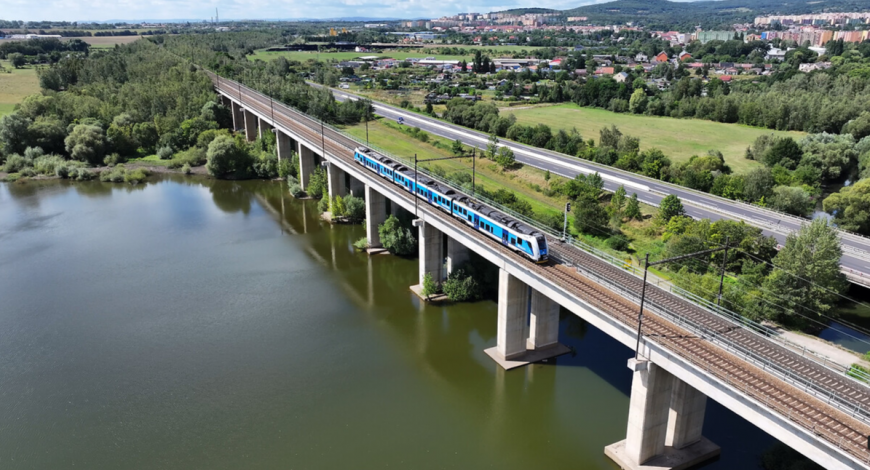 Colas CZ et Colas Rail ont remporté un contrat pour la modernisation d'une importante ligne ferroviaire dans le nord de la Bohême 