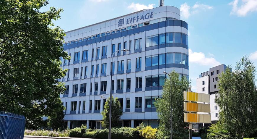 Siège social d’Eiffage, à Vélizy-Villacoublay