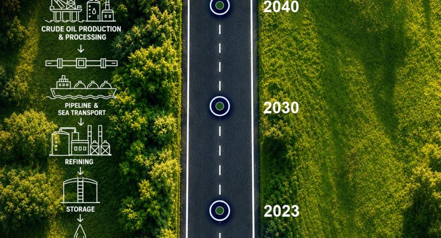 Eurobitume publie sa feuille de route pour décarboner le bitume 