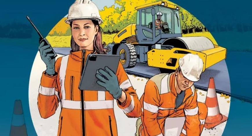 Routes de France publie un ouvrage jeunesse sur les métiers de la route