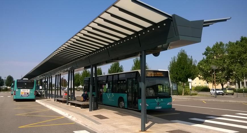 Gare routière de Vesoul (Haute-Saône)
