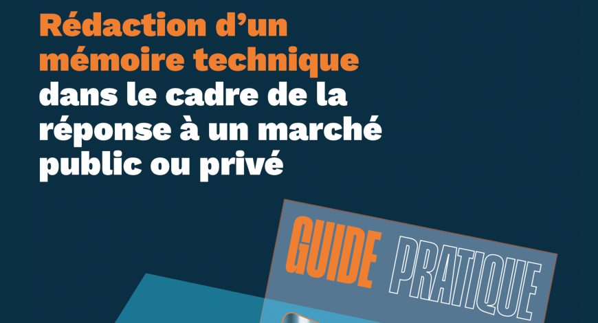 Nouveau guide de la FNTP dédié à la rédaction des mémoires techniques