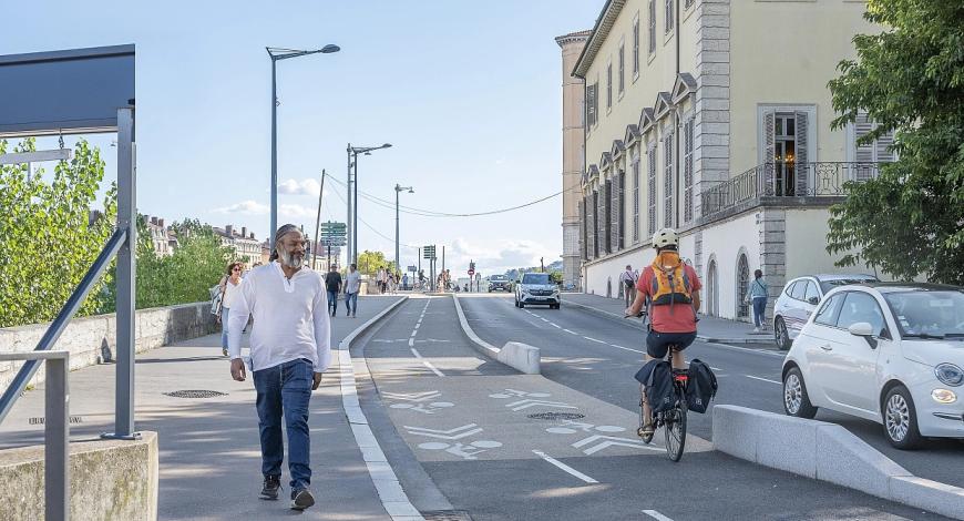 Le nouveau plan « mobilités » de la Métropole de Lyon vise à sortir d'une logique de confrontation entre les modes de déplacement