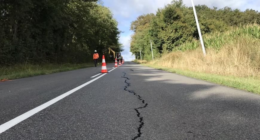 Journée technique du Cerema sur les routes sinistrées par la sécheresse