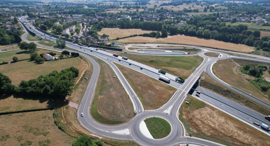 Contournement de Blanzy sur la RCEA