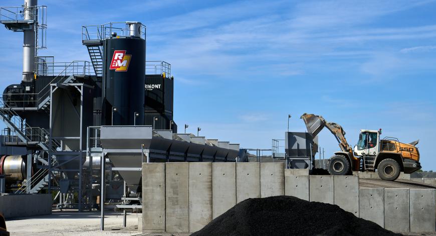 Roger Martin inaugure une nouvelle usine d'enrobés dans le Centre-Val de Loire