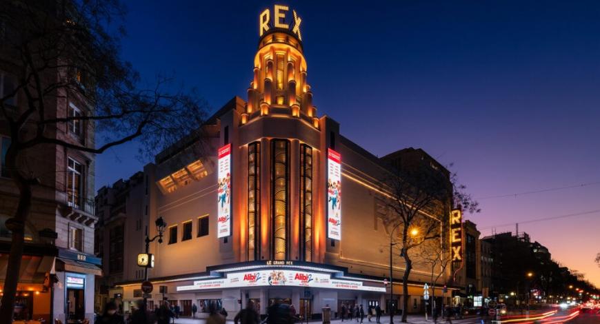 Mise en lumière du Grand Rex à Paris : 1er prix du concours Lumières 2024