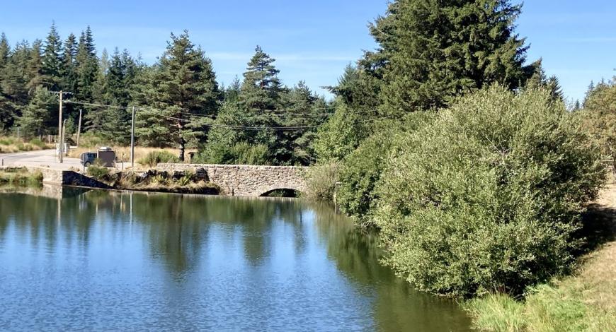 Le pont du Bonheur, à Saint-Sauveur-Camprieu (Gard), l’un des 10 ouvrages d’art étudiés