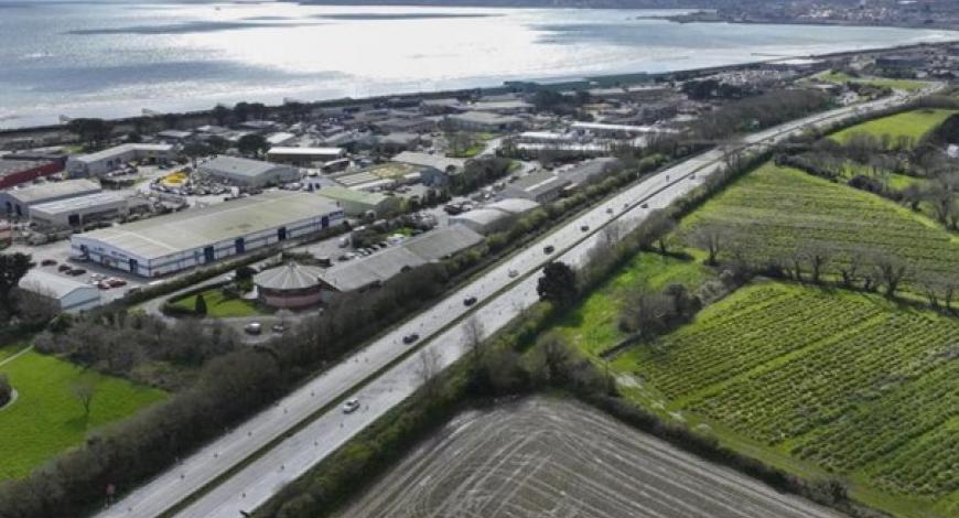 Nouvelle technique de traitement des chaussées en béton expérimentée sur un tronçon de route au Royaume-Uni