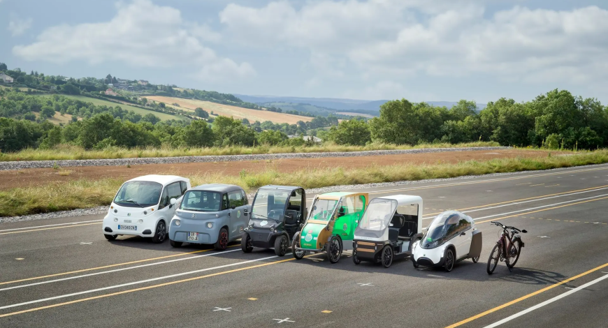 Quelques exemples de véhicules légers intermédiaires