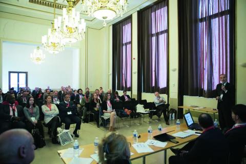L’atelier « Sommes-nous prêts pour l’accompagnement des véhicules vers leur autonomie ? », animé par le Syndicat des équipements de la route (SER). L’atelier « Sommes-nous prêts pour l’accompagnement des véhicules vers leur autonomie ? », animé par le Syndicat des équipements de la route (SER).