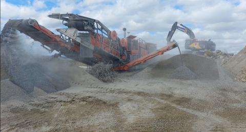 Élaboration des granulats de béton concassé issu de la déconstruction des dalles aéronautiques d’Orly