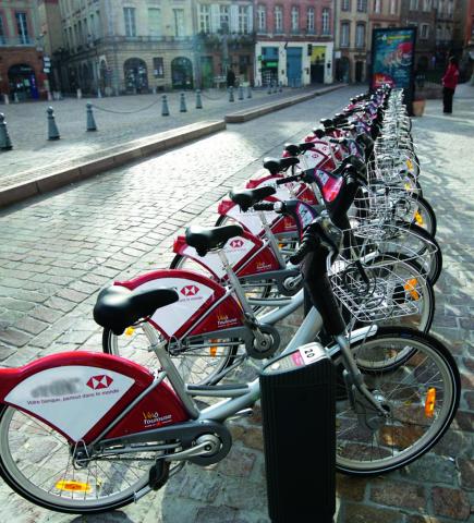 Les bornes de vélos en libreservice de Toulouse Métropole. Les bornes de vélos en libreservice de Toulouse Métropole.