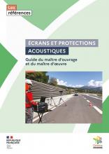 Couverture du guide Écrans et protections acoustiques. 