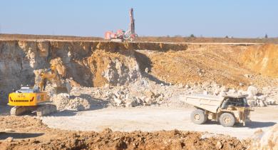 Extraction-chargement en carrière de roches massives