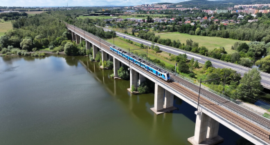 Colas CZ et Colas Rail ont remporté un contrat pour la modernisation d'une importante ligne ferroviaire dans le nord de la Bohême 