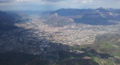 Empreinte carbone de la France de 1990 à 2024