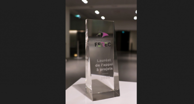 Trophée remis aux lauréats de l'AAP Ferec 2024