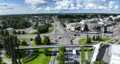 Destia (Colas) retenu pour moderniser la rocade E18 à Turku (Finlande)