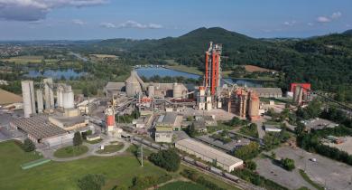 Cimenterie Lafarge de Martres-Tolosane, en Haute-Garonne