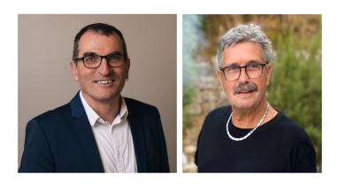 Yann Danion (à gauche) a été élu président et Jean-Michel Vailledet vice-président du bureau de l’OPPBTP