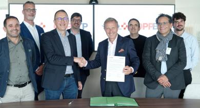 Signature d’une convention de partenariat entre l’OPPBTP et Vinci Construction
