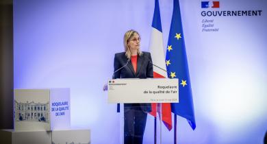 Agnès Pannier-Runacher a organisé un Roquelaure de la qualité de l'air