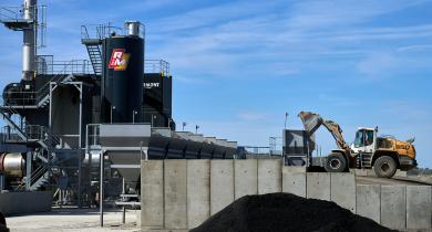 Roger Martin inaugure une nouvelle usine d'enrobés dans le Centre-Val de Loire