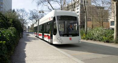 Métropole de Lyon : le groupe Colas remporte le marché d’une ligne de BNHS