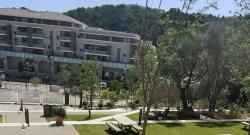 Revêtement Hydromedia Minéral, au parc des Mougins, dans les Alpes-Maritimes